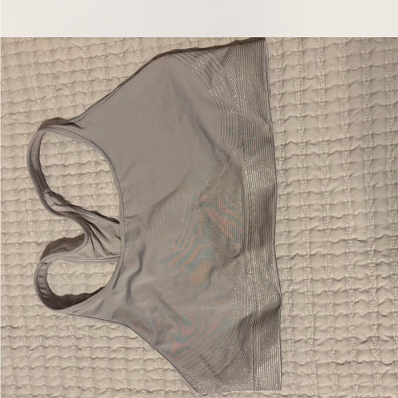 Victoria's Secret Other - Victoria's Secret Silver Sports Bra